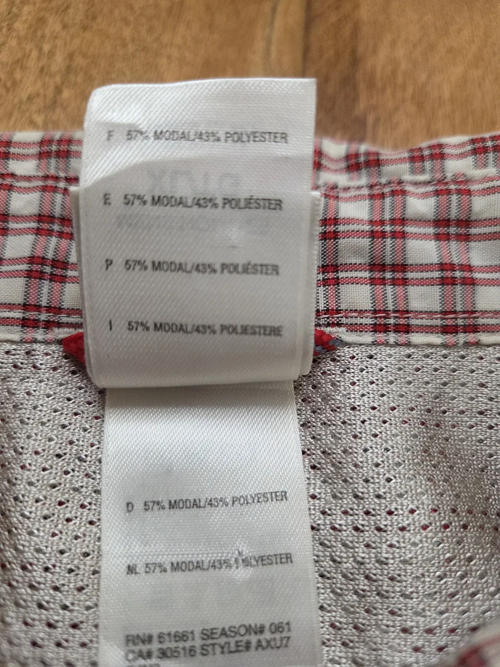 The North Face Men's Short-Sleeve Button-Up Checkered Plaid Shirt Size XL